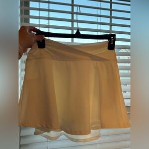 White Tennis Skirt